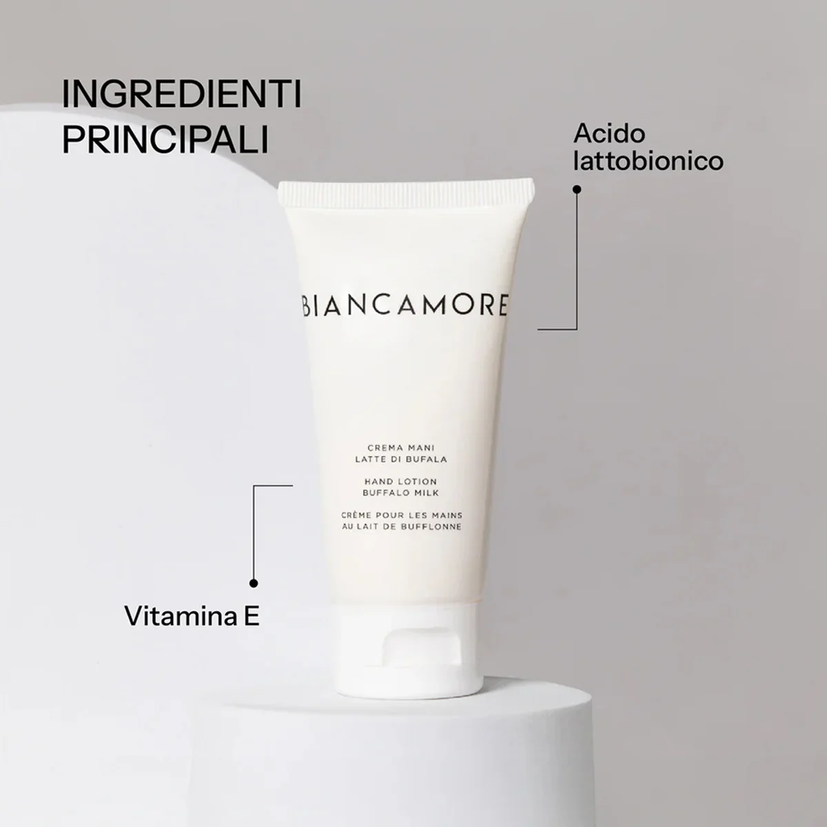 BIANCAMORE Crema mani al latte di bufala - Image 2