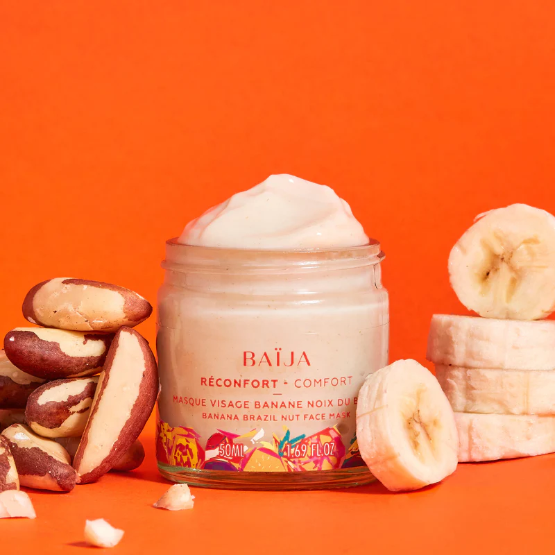 BAIJA Maschera viso banana e noce brasiliana - Image 2