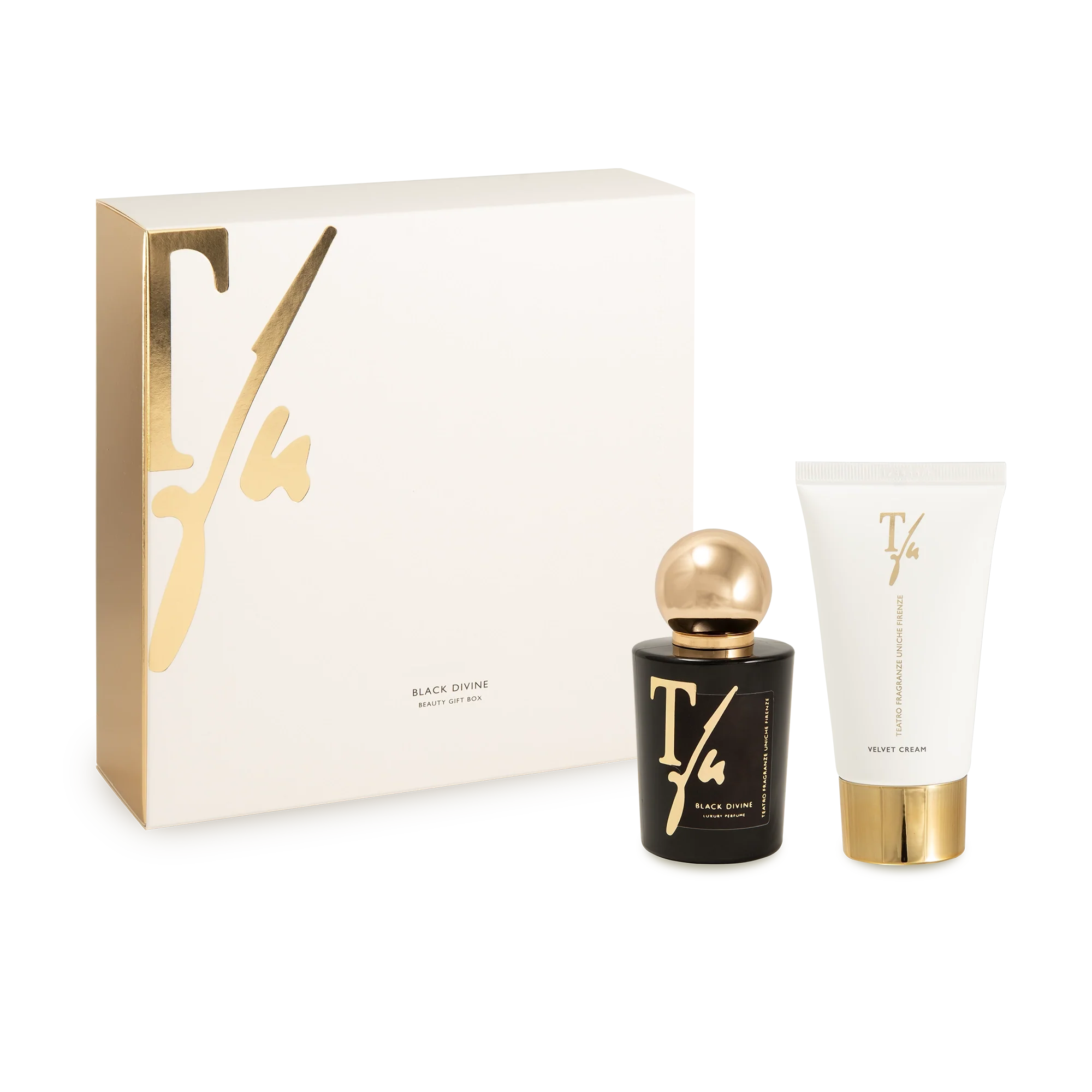 TEATRO FRAGRANZE Black Divine Beauty Gift Box