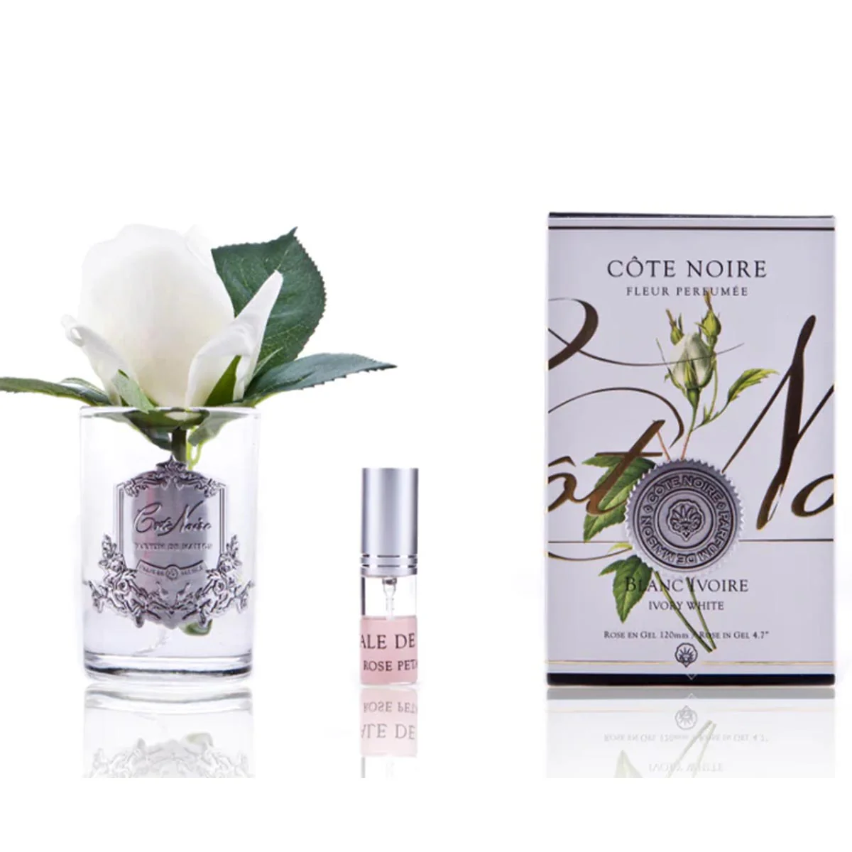 COTE NOIRE BOCCIOLO DI ROSA PROFUMATO - TRASPARENTE - BIANCO AVORIO - Image 2