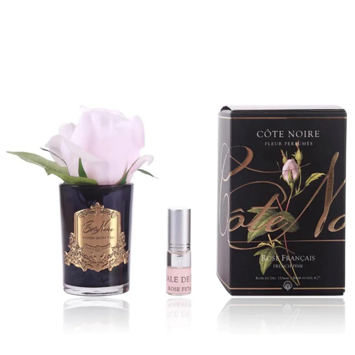 COTE NOIRE BOCCIOLO DI ROSA PROFUMATO - NERO - ROSA FRANCESE - Image 2
